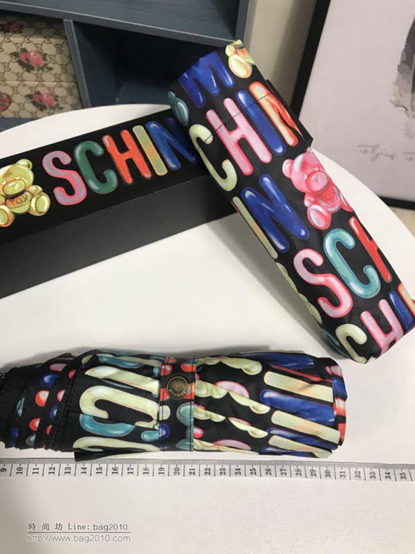 Moschino莫斯奇諾傘 全自動伸縮手柄 糖果小熊圖案 全自動防曬晴雨傘 防曬 防紫外線  zm1088
